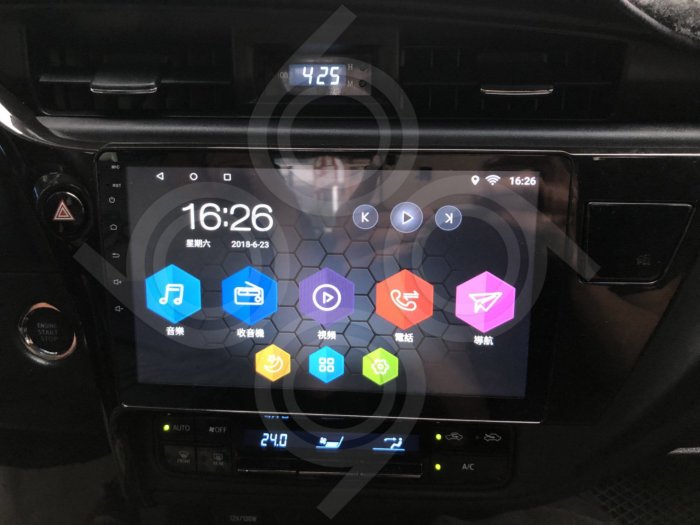 TOYOTA豐田 ALTIS 17年-10吋安卓專用機.Android.觸控螢幕.usb.導航.網路電視.公司貨保固一