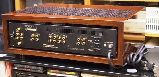 411.經典頂級夢幻名器 日本製 LUXMAN CL-40 旗艦真空管前級擴大機特價7.5萬元