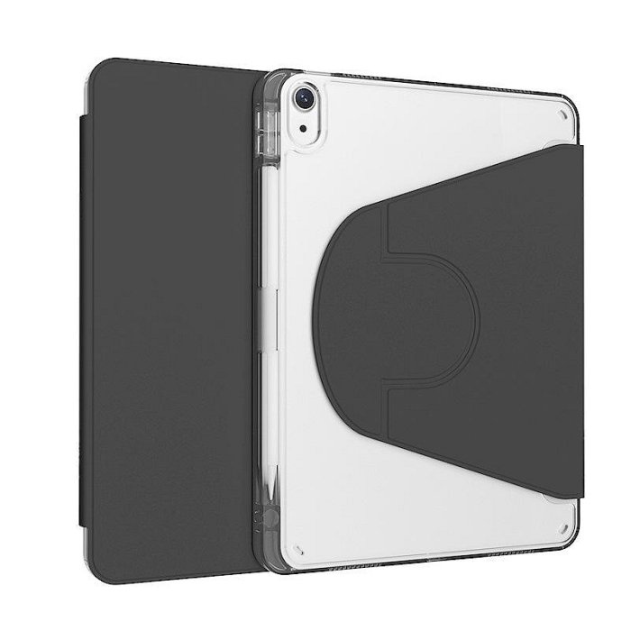適用蘋果air45保護套720°旋轉iPad保護殼pro11平板亞克力iPad789平板電腦保護套 休眠 防摔 保護殼
