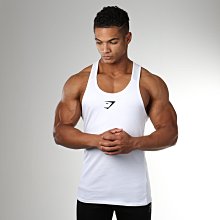 GYMSHARK ION STRINGER 彈性合身 挖背棉質 運動背心【免運費】【G-Punch】