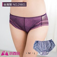 內褲/無痕 性感薄紗透視 褲底棉布 乾爽 舒適好穿【小百合】U 29801 台灣製