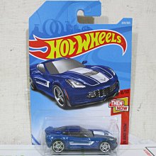 1美捷輪汽車京商多美Hot Wheels風火輪1:64合金車CORVETTE C7 Z06雪佛蘭肌肉車跑車藍八十一元起標