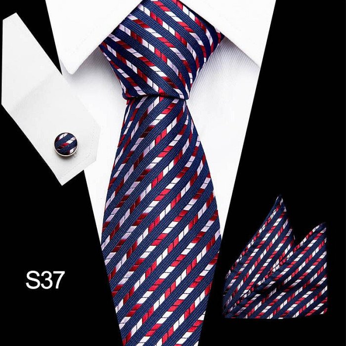 男士領帶2024新款領帶現貨熱賣領帶商務男士正裝現貨時尚配飾
