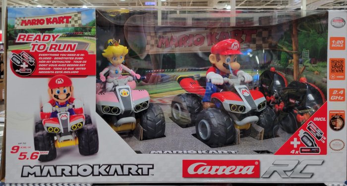 【小如的店】COSTCO好市多線上代購~Carrera 瑪利歐沙灘越野遙控車 Mario & Peach(2入組) 141594