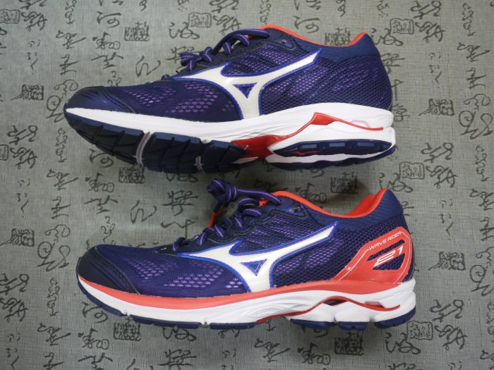 美津濃 MIZUNO WAVE RIDER 21 女用慢跑鞋 USA 6.5  EUR 36.5 JPN 23 CM