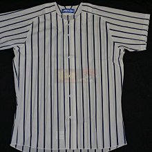 貳拾肆棒球--日本帶回Mizuno 訂做條紋球衣/日製