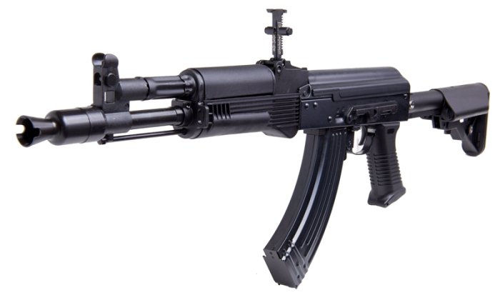 【BCS】送電池充電器回收袋BB彈E&L AK104PMC-A全鋼製伸縮海豹托 電動槍 電槍-CEEL110AU