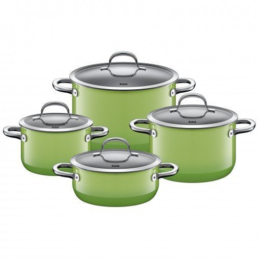 雷貝卡**德國精品 WMF 德國製造 silit  Passion Cookware Set  四件組 顏色可選