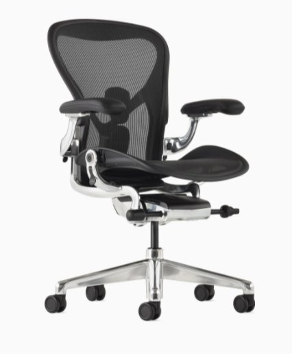 全網最低價//全功能版鋁合金版// Herman Miller 2.0 Aeron 人體工學辦公電腦椅 embody