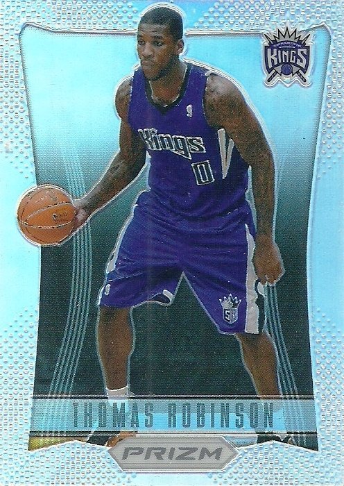 THOMAS ROBINSON 2012-13 PANINI PRIZM SILVER 新人 銀亮 #244 國王隊