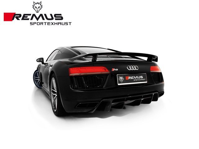 【Power Parts】REMUS EXHAUST 雙尾段 AUDI 4S R8 V10 PLUS 2016-