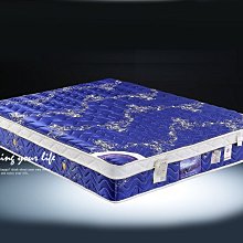 【設計私生活】竹碳記憶5尺三線獨立筒床墊(全館免運費)201S