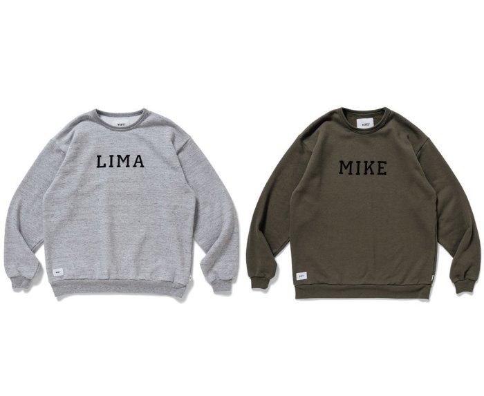 希望商店】WTAPS ACADEMY SWEATER 19SS 尺寸標示衛衣| Yahoo奇摩拍賣