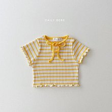 XS~XL ♥上衣(YELLOW) DAILY BEBE-2 24夏季 DBE240430-062『韓爸有衣正韓國童裝』~預購