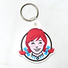 溫蒂漢堡 Wendy's 鑰匙扣 日本正版 美國製