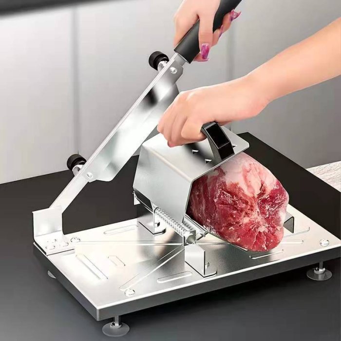 羊肉卷切片機手動刨肉機切凍肉神器家用多功能切肉片機肥牛牛肉卷