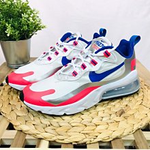 【Dr.Shoes】免運Nike Air Max 270 React 女鞋 氣墊休閒鞋 白藍紅 CW3094-100