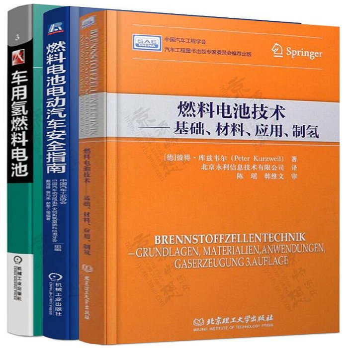 瀚海書城 正版書籍燃料電池電動汽車安全指南燃料電池技術基礎材料應用制氫車用氫燃料電池FCEV安全風險及防范措施 新能源汽