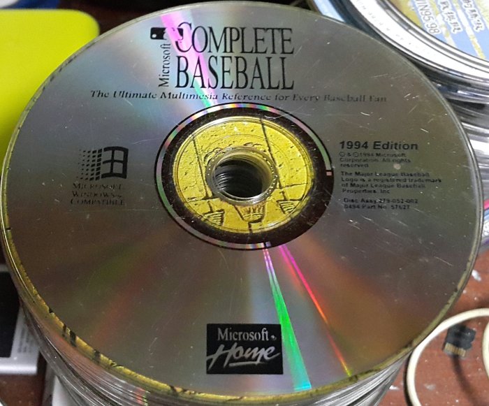 PC GAME_Microsoft Complete Baseball /2手
