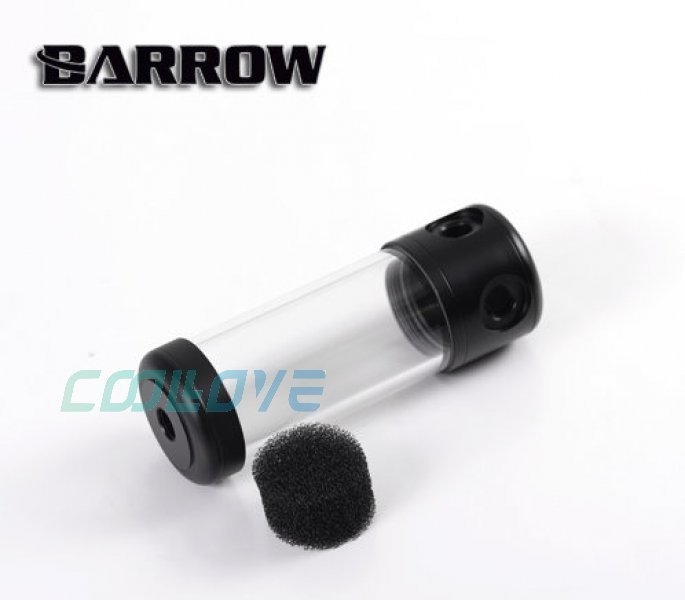 小白的生活工場*Barrow 黑蓋 圓柱型水冷散熱水箱YK250-50 V2系列(250mm長度)