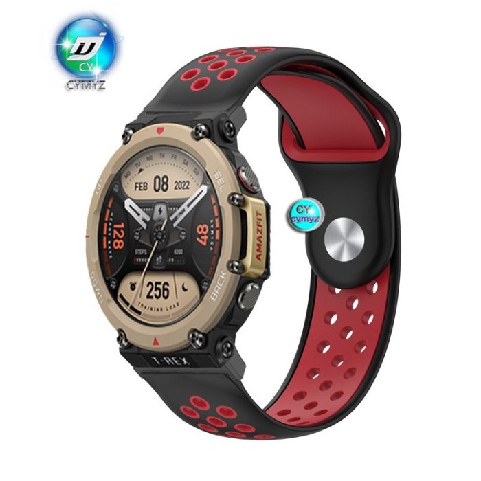 小米 amazfit t rex 2 t-rex 2 錶帶矽膠錶帶運動腕帶 huami amazfit trex 2 錶