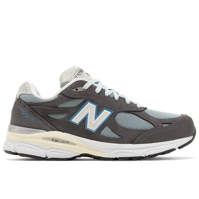 A-KAY0】NEW BALANCE X KITH 990 990V3【M990KS3】CL STEEL BLUE 美國