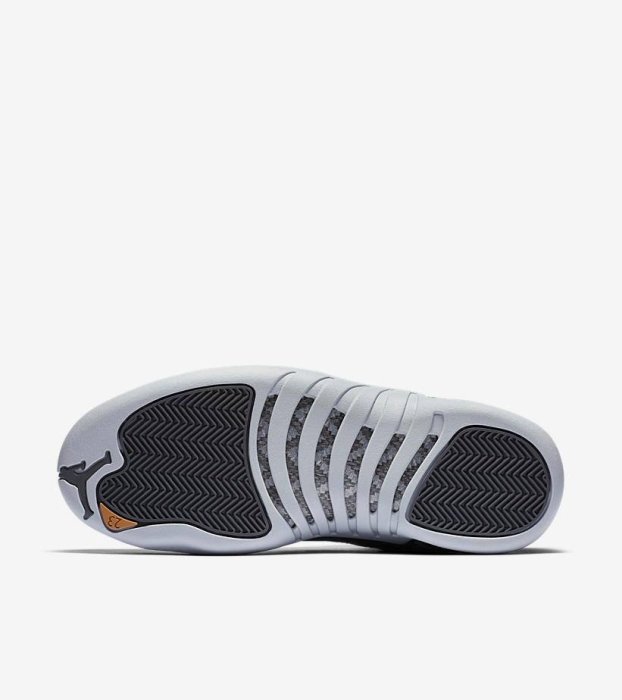 【C.M】Nike Air Jordan 12 Dark Grey 130690-005 男女 麂皮 灰 灰金