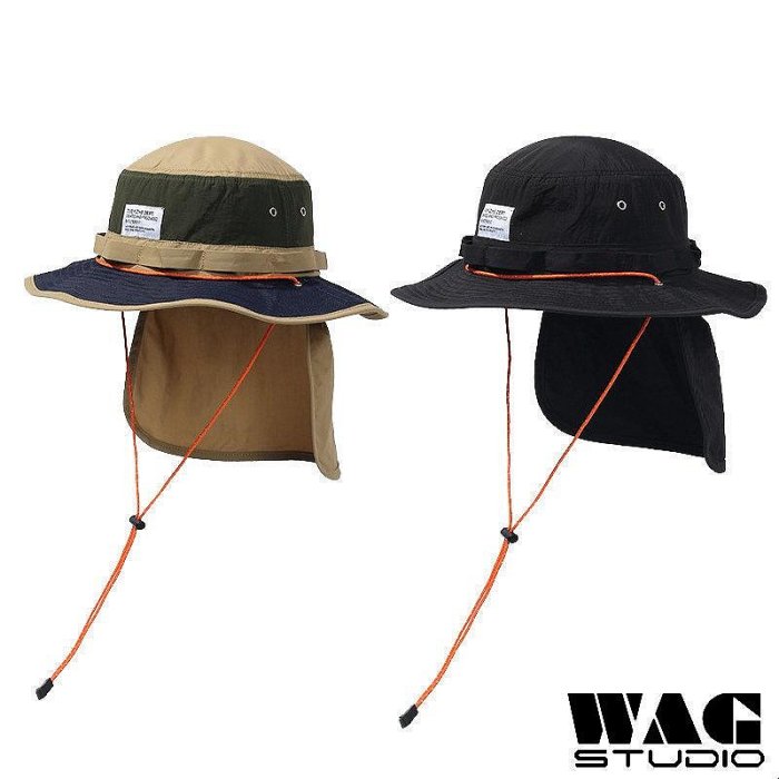 戶外露營漁夫帽 夏季男女防潑水透氣登山遮陽帽