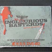 [藍光BD] - 惡棍特工 Inglorious Bastards BD + DVD 三碟限量鐵盒珍藏版