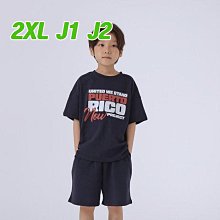2XL~J2 ♥套裝(딥네이비) JERMAINE-2 24夏季 ELK240412-056『韓爸有衣正韓國童裝』~預購