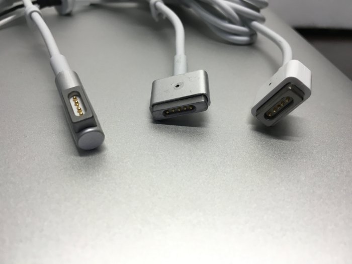 Apple macbook air pro 變壓器/電源 magsafe 1 2 全新維修電源線材料，磁性電源頭