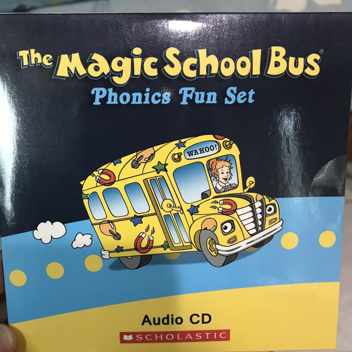 魔法校車The Magic School Bus Phonics Fun   平裝12 book + 1 CD