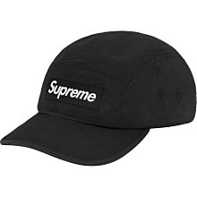 【日貨代購CITY】2020AW Supreme Washed Chino twill camp cap 老帽 黑 現貨