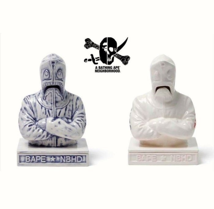 Bape x NBHD NEIGHBORHOOD 聯名SHARK Attack INCENSE CHAMBER Kuumba