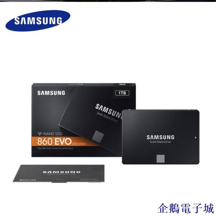 企鵝電子城【24 小時發貨】samsung SSD 860 870 EVO 250GB 500GB 1TB SATA 3 2