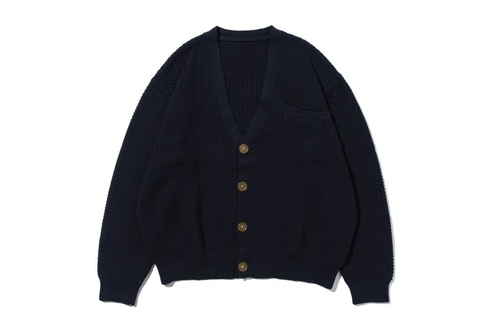 新品未開封 PHINGERIN VZORY CARDIGAN HONEYCOMB BLUE | www.barkat.tv