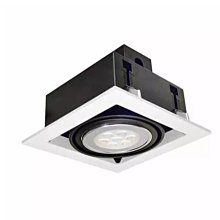 【燈王的店】LED AR111 7W 崁燈 白框 白光/黃光/自然光 TYL14-7W