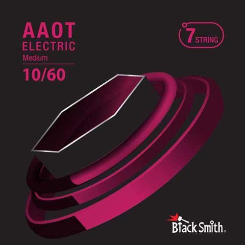 【搖滾玩家樂器】Black Smith AANW-0962 1060 7ST 碳纖維 AAOT 厚包膜 7弦 電吉他弦