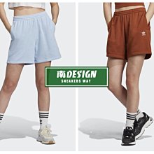 南🔥2023 5月 ADIDAS OG 運動短褲 可調彈性腰頭 LOGO 口袋 女 水藍IL9618 咖啡IL9619