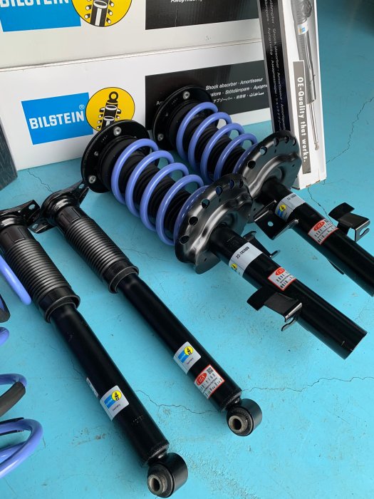 德國BILSTEIN 倍適登B4黑筒搭配Triple S TS短彈簧總成套件VOLVO XC60 MK1 08-17套裝