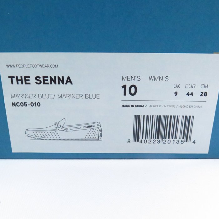 People Footwear Senna 辛那 男款休閒鞋 輕便鞋 NC05010 遠洋藍【iSport愛運動】