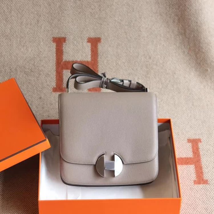 France Window 愛馬仕Hermes Constance2002 20cm Evecolor M8瀝青灰 銀扣