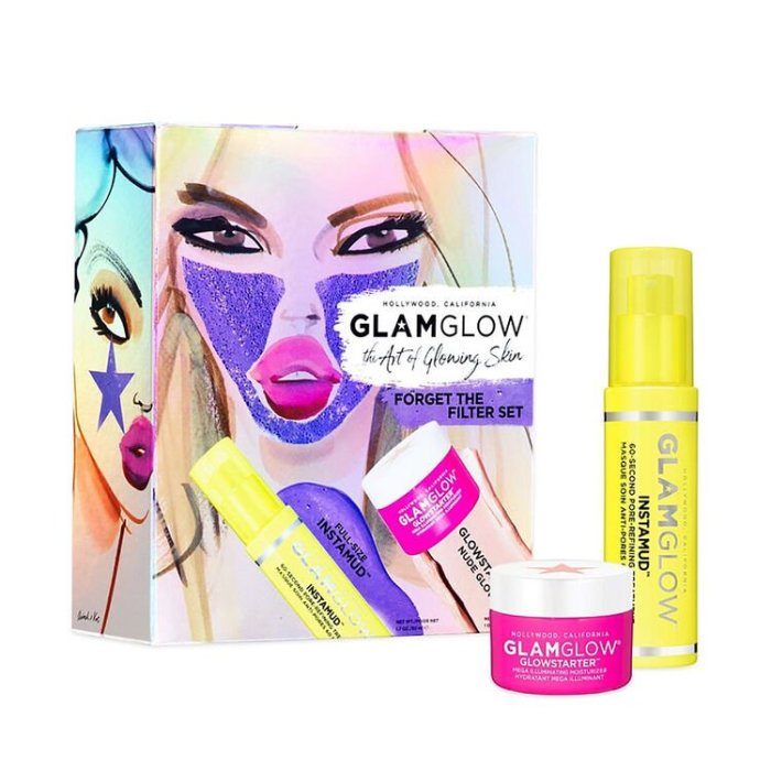 (現貨在台)GLAMGLOW  毛孔緊緻泡泡面膜 + 美肌魔法發光霜