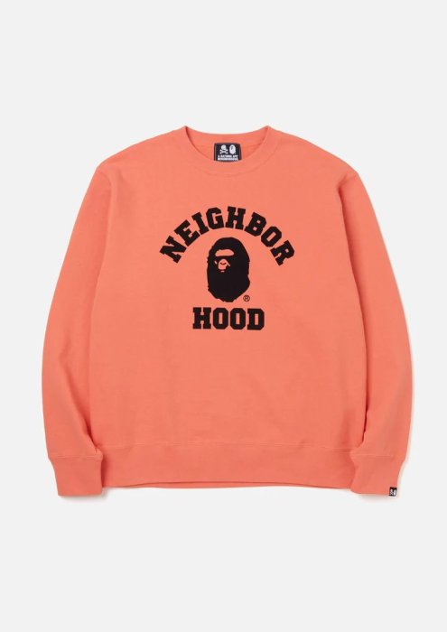 日貨代購CITY】23SS NEIGHBORHOOD BAPE APE NBHD FIT CREWNECK 長T