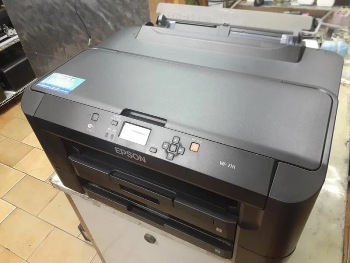 整新 二手 Epson Wf-7111 網路高速 彩色 高級印表機