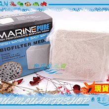 【魚店亂亂賣】美國原裝進口MarinePure海水鱼缸超能培菌滤材MP厚方磚除NO3神磚细菌屋神器