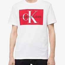 ☆【CK男生館】☆【Calvin Klein BOX LOGO短袖T恤】☆【CK001T5】(S-M-L)