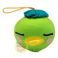 【JPGO日本購 】日本製 風呂用洗濯球 動物造型~綠河童#074
