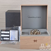 【品光數位】HAMILTON 漢米爾頓 H82515130 陶瓷潛水錶 錶徑43mm 機械錶 #115548T