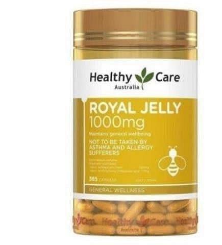 【樂悠悠百貨】澳洲 Healthy Care Royal Jelly 蜂王乳膠囊1000mg 365顆